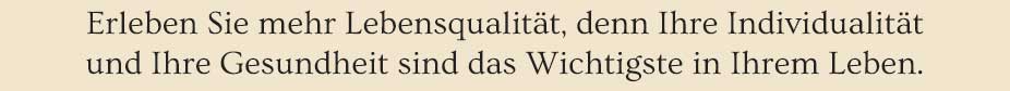 ganzheitlich und individuell - die etwas anderes Praxis